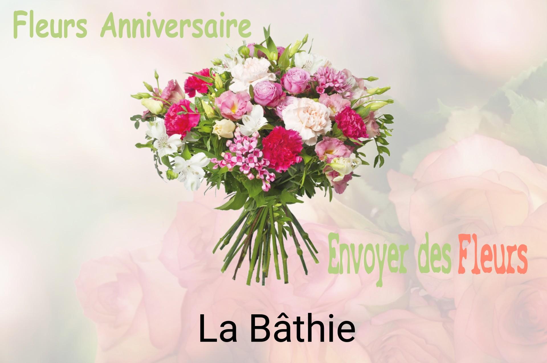 Bouquet de fleurs d’anniversaire livré à La Bâthie