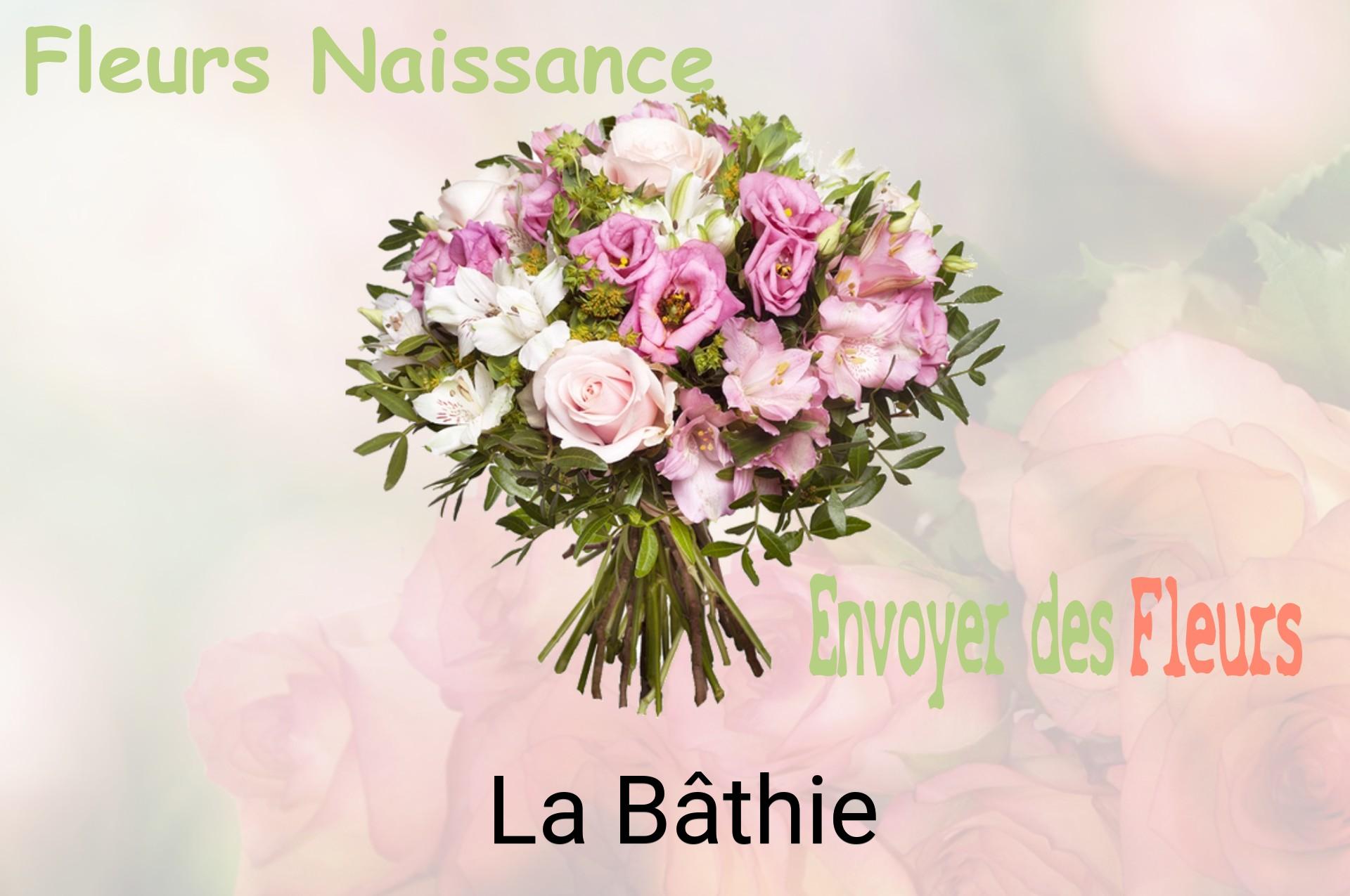 Bouquet de fleurs de naissance livré à La Bâthie